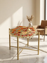 Burnt Sienna Gemston Table